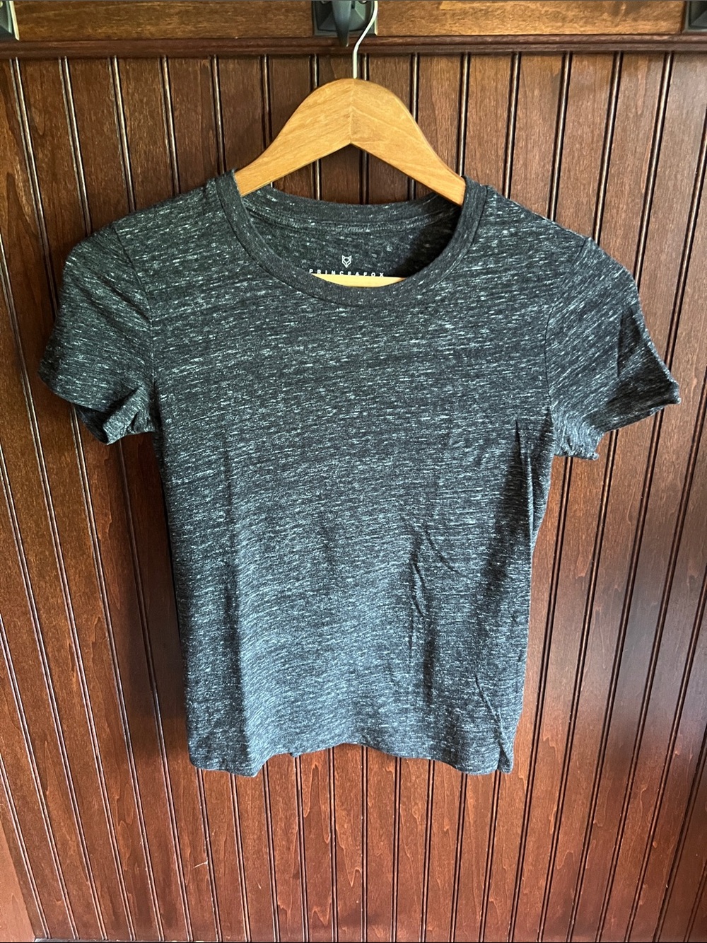Classic Women's Crewneck Tee - Heather Charcoal size XS